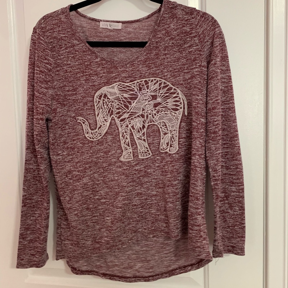 Long Sleeve elephant shirt